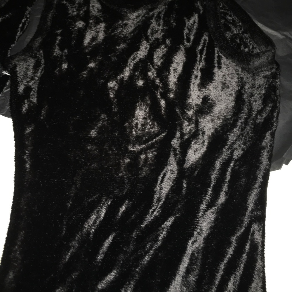 Alaïa Black Velvet hooded Dress FR 40 Runway Great deal Hooded asymmetric gown - Picture 3 of 12
